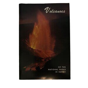 Vintage Booklet Volcanos of National Parks in Hawaii Souvenir 1970